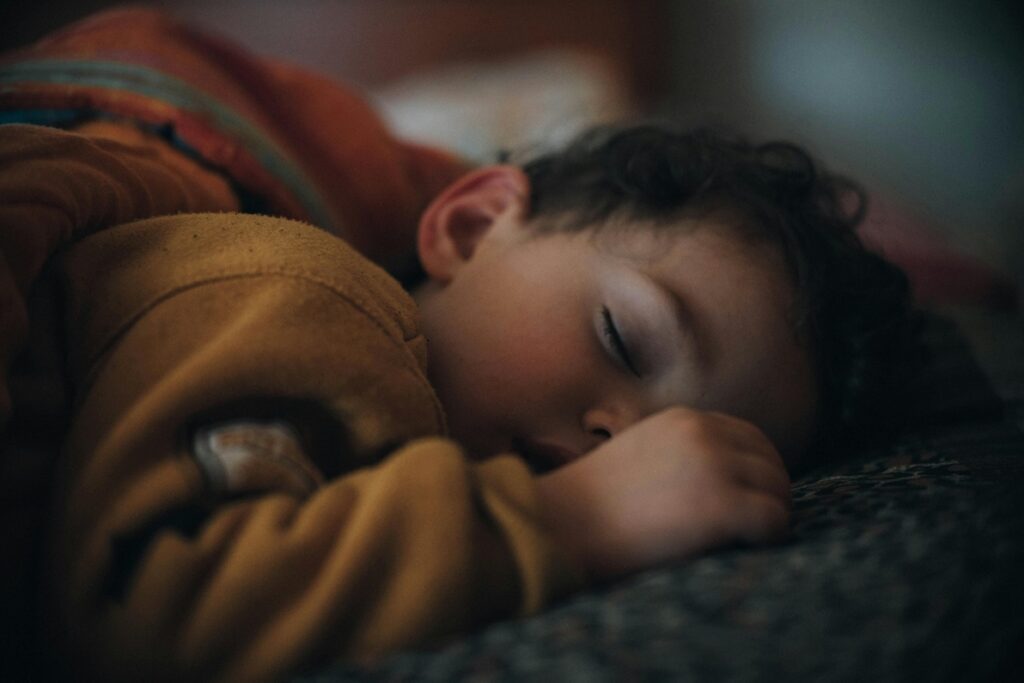 snoring child